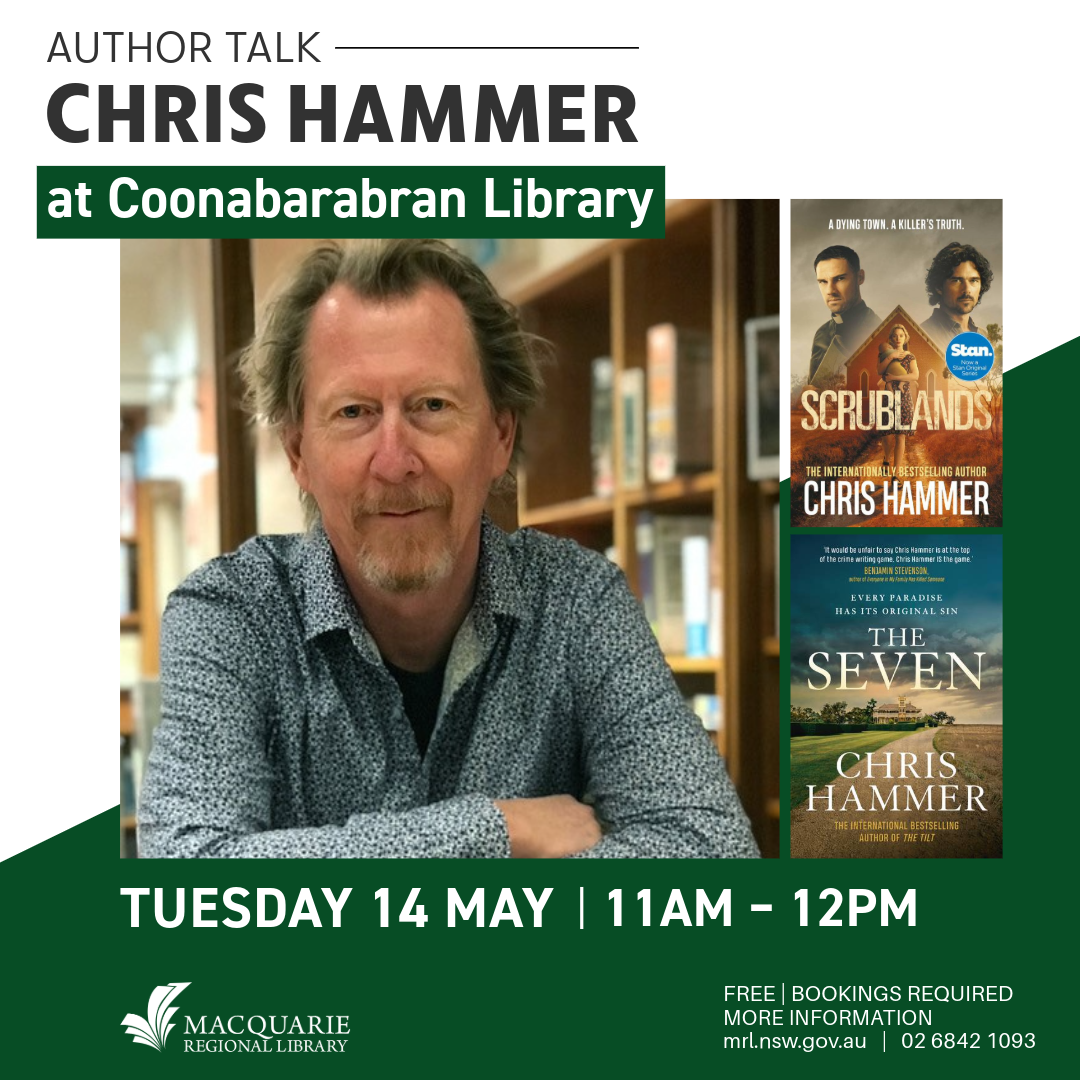 Author Talk: Chris Hammer @ Coonabarabran Library